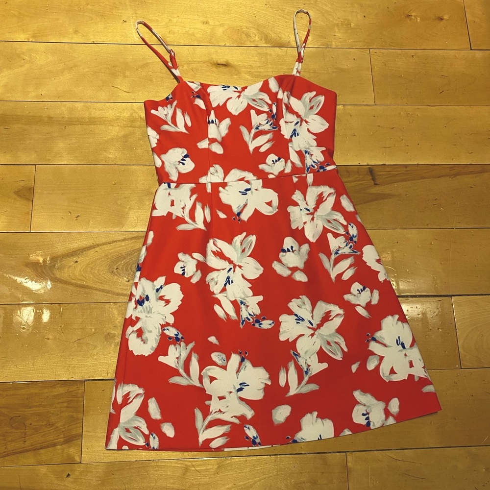French Connection Hawaii Print Dress